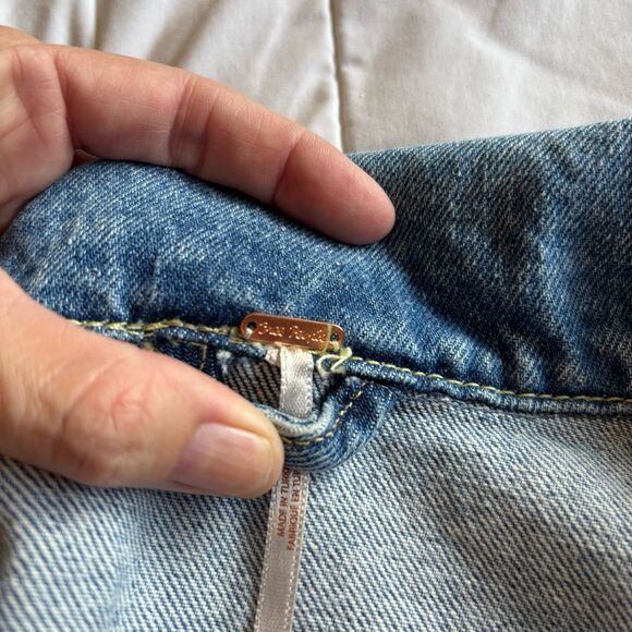 Free People Dillon Denim Jacket Size Medium - Picture 8 of 9